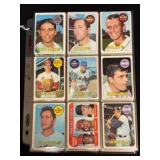 (72) 1969 Topps Baseball Cards