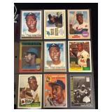 (16) Hank Aaron Baseball Inserts