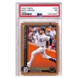 2025 Topps #332 Riley Greene Gold PSA 7