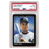 1993 Pinnacle Derek Jeter #457 PSA 8