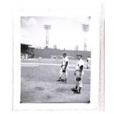 Vintage Ted Williams and Jackie Jensen Snapshot