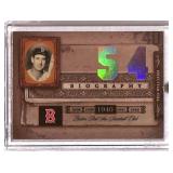 Ted Williams 2005 Donruss Biography Card