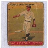 1933 Goudey Baseball Card #21 Pie Traynor