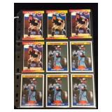 Nine 1989 Baseball Rookie Cards