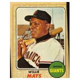 1968 Topps Willie Mays Baseball Card #50