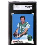 1969 Topps Don Maynard #60 SGC Authentic