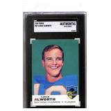 1969 Topps #69 Lance Alworth SGC Authentic
