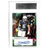 2022 Leaf Valiant Football George Karlaftis Auto