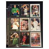 12 Larry Bird and Michael Jordan Cards