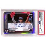 2023 Topps Chrome Darren Baker Rookie Auto Refr.