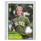1981 Topps Larry Bird Basketball Card