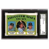 1972 Topps Carlton Fisk Rookie SGC 6