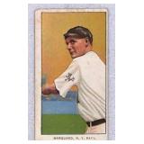 1909-11 T206 Rube Marquard Sovereign Back