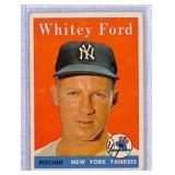 1958 Topps Whitey Ford Baseball Card #320