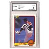 1983 Donruss Nolan Ryan Graded Card GMA 8