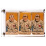 (3) Oscar Stange Baseball Strip Cards