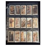 (74) Cigarette Cards in Protective Sleeves