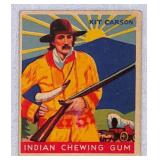 1933 Goudey Indian Gum Card No. 68 - Kit Carson