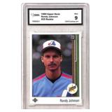 1989 Upper Deck Randy Johnson RC � GMA 9