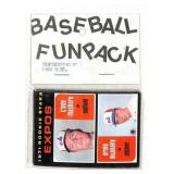 1971 Baseball Funpack with Expos Rookie Card