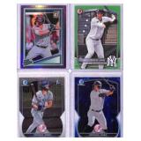 4 Spencer Jones Baseball Trading Cards