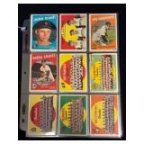 1959 Topps Baseball Card Lot (54 Cards)