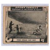 1948 Swell Sport Thrills Baseball Card