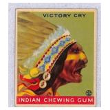 1933 Goudey Indian Gum No. 88 'Victory Cry' Card