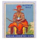 1933 Goudey Indian Gum Card No. 36, Buffalo Bull