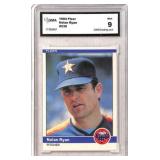 1984 Fleer Nolan Ryan #239 Graded GMA 9
