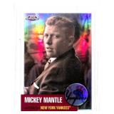 Topps Chrome Mickey Mantle Baseball Card