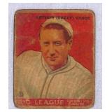 1933 Goudey Baseball Card Dazzy Vance