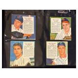 (5) 1950's Red Man Baseball Cards