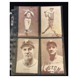 (11) Vintage Exhibit Baseball Cards
