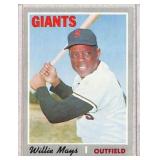 1970 Topps Willie Mays Baseball Card #600