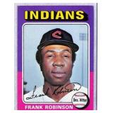1975 Topps Baseball Card #580 Frank Robinson