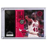1995 Upper Deck Michael Jordan He's Back