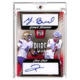 2022 Pro Set Pure Dual Autograph Card