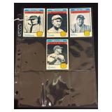 4 1973 Topps Baseball Leader Cards