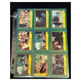 (65) 1981 Indiana Jones Trading Cards