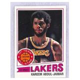 1977 Topps Kareem Abdul-Jabbar Basketball Card