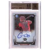 2014 Bowman Chrome Chris Owings Rookie Auto
