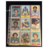 1974 Topps Football Card Collection (45 Cards)