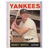 1964 Topps Mickey Mantle Baseball Card #50