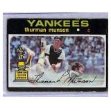 1971 Topps Thurman Munson Baseball Card #5