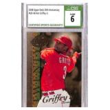 2008 Upper Deck Ken Griffey Jr. Card CGC 6