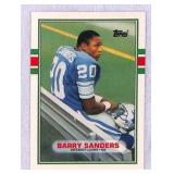 1989 Topps Barry Sanders Rookie Card #83T