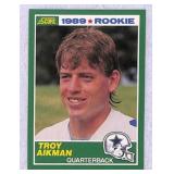 1989 Score Troy Aikman Rookie Card #270
