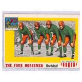 1955 Topps All-American The Four Horsemen Card