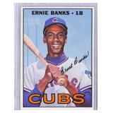 1967 Topps Ernie Banks Baseball Card No. 215